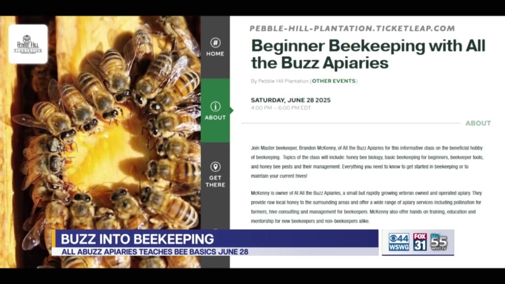 Begineer Beekeeping Class Pebble Hill Plantation Thomasville