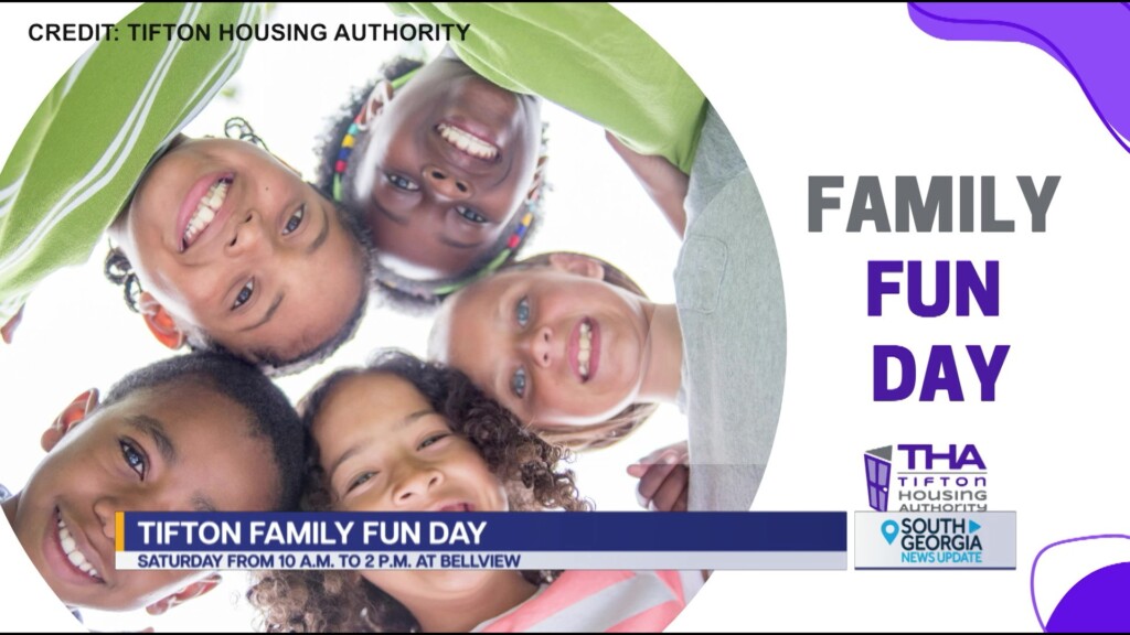 Tifton Housing Authority Family Fun Day Henry Bessie Tift Statue Dedication