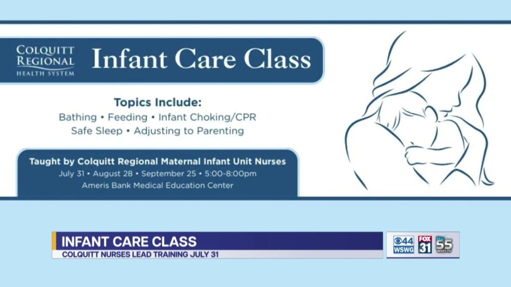 Colquitt Regional Medical Infant Care Class