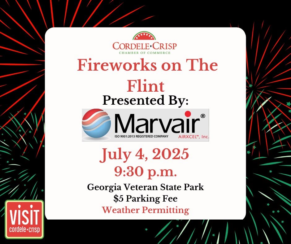 Fireworks On The Flint At Georgia Veterans State Park July 4th