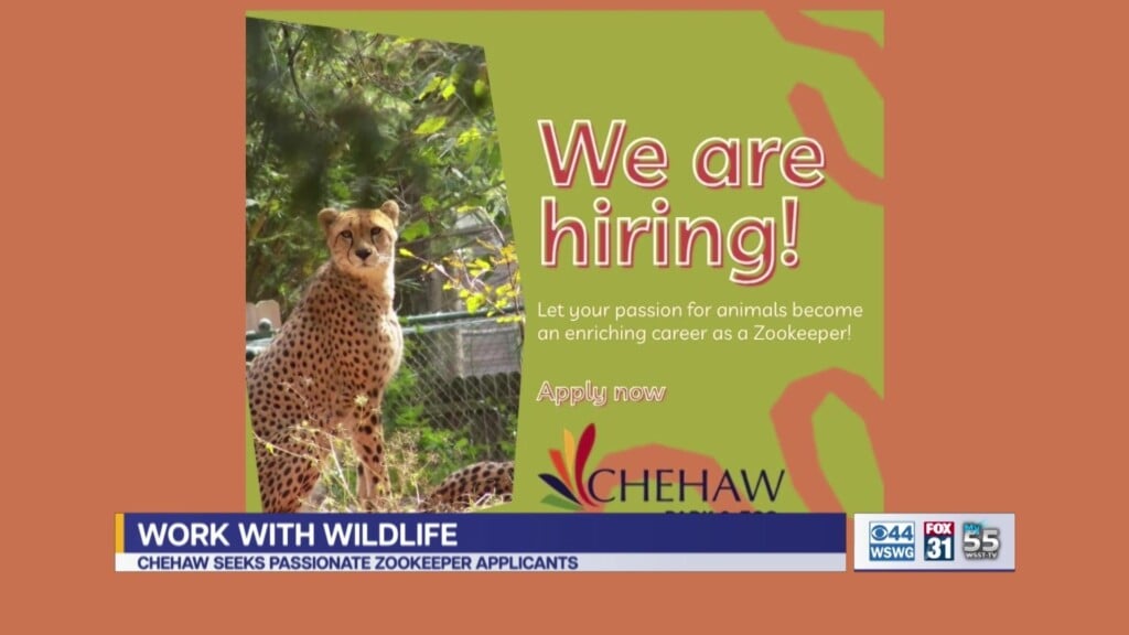 Chehaw Park & Zoo Hiring Zookeeper Position