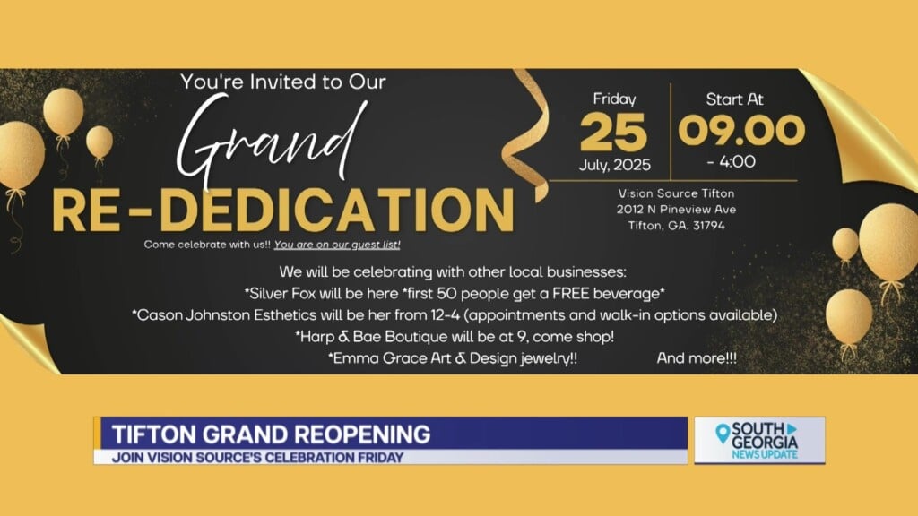 Vision Source Tifton Grand Re Opening