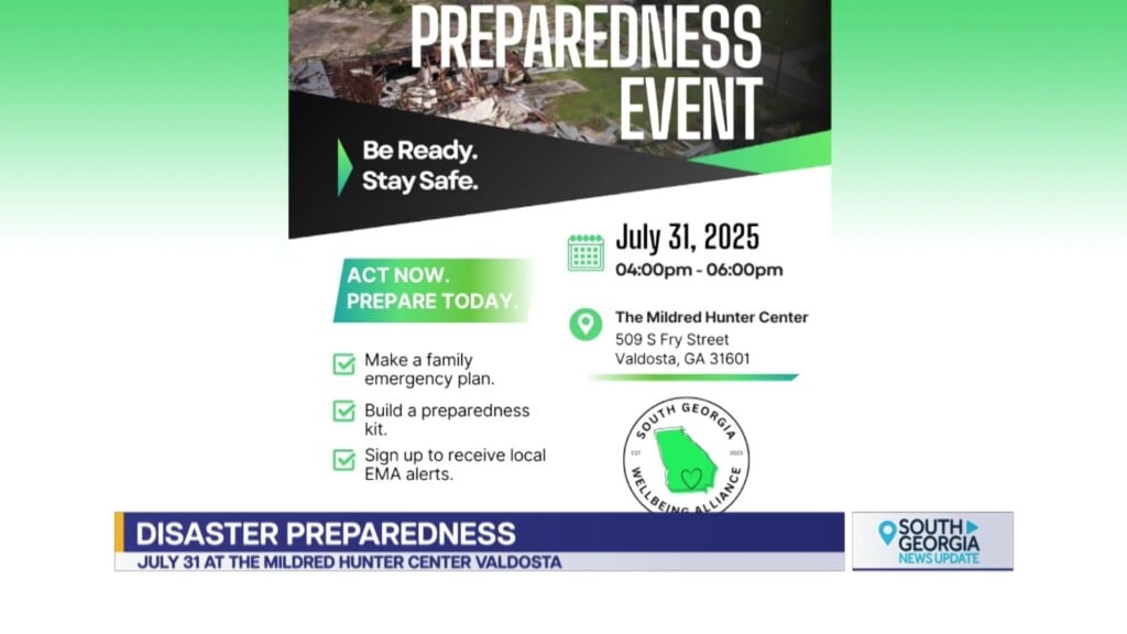 South Georgia Wellbeing Alliance Disaster Preparedness Event