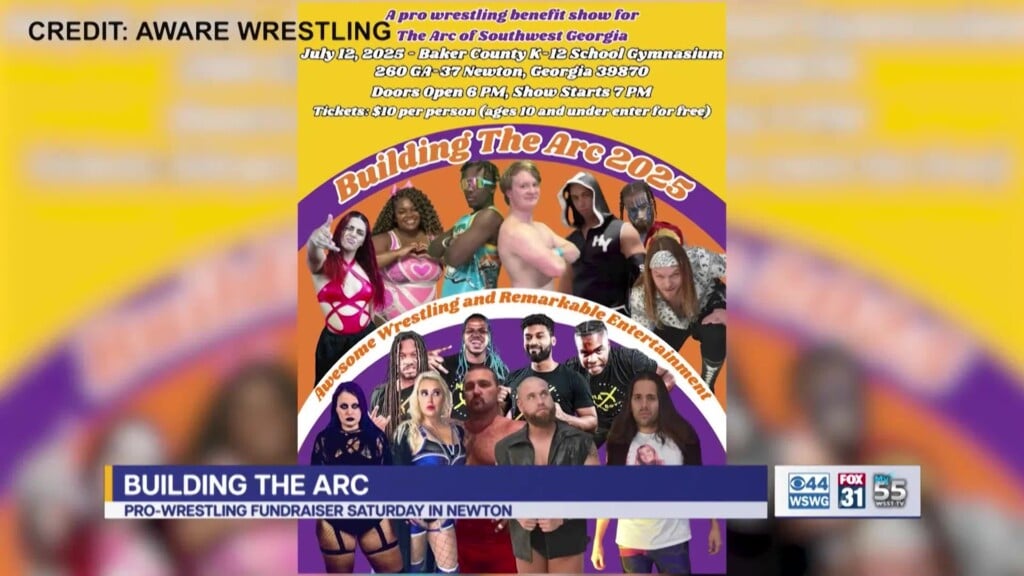 Aware Pro Wrestling Event Benefit The Arc Of Southwest Georgia