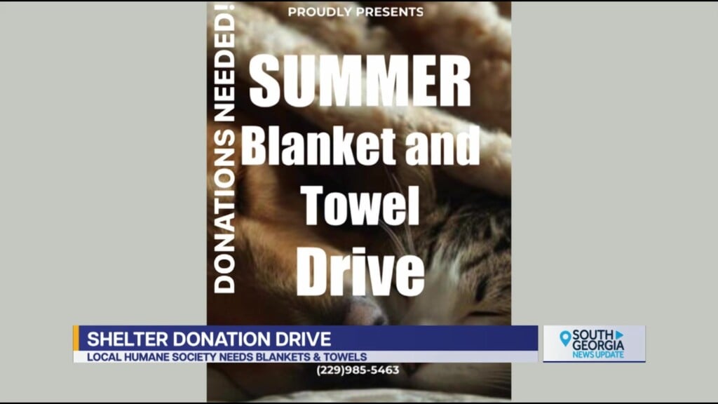 Humane Society Moultrie Colquitt Co Blanket Towel Drive