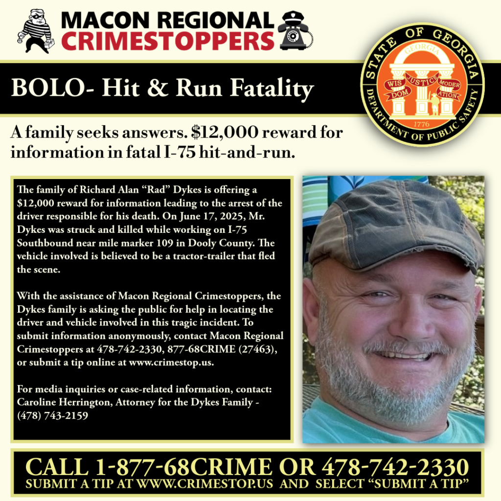 Dooly Co Fatal Hit And Run
