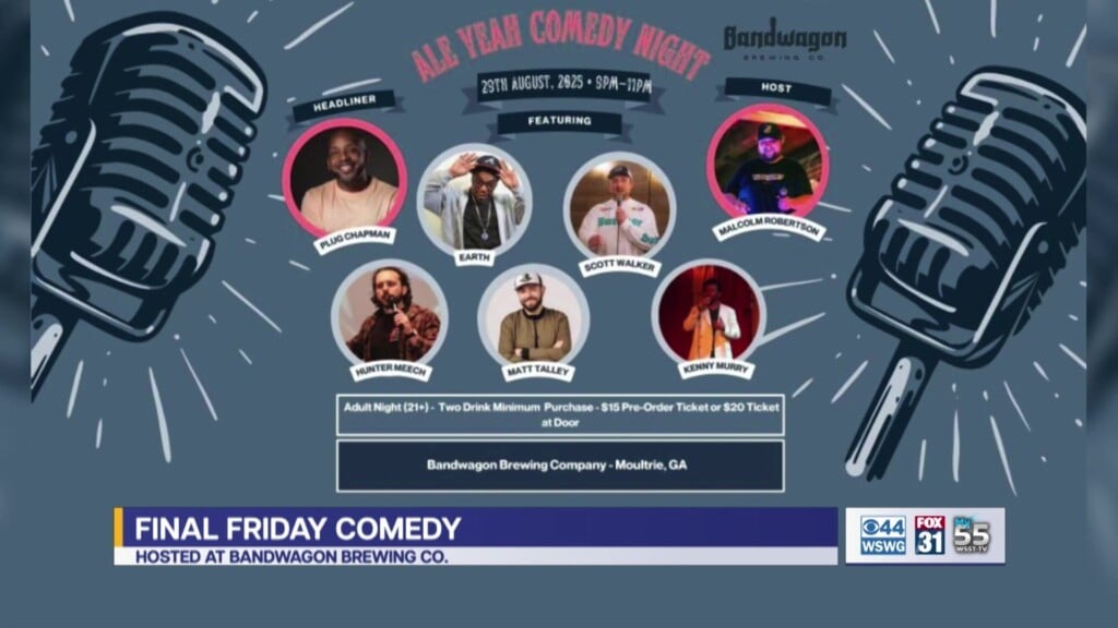 Final Friday Ale Yeah Comedy Show Bandwagon Brewing Co. Moultrie