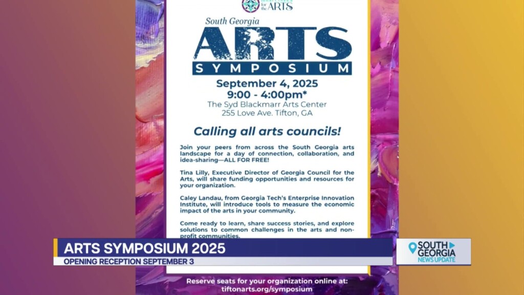 Tifton Council For The Arts South Georgia Arts Symposium