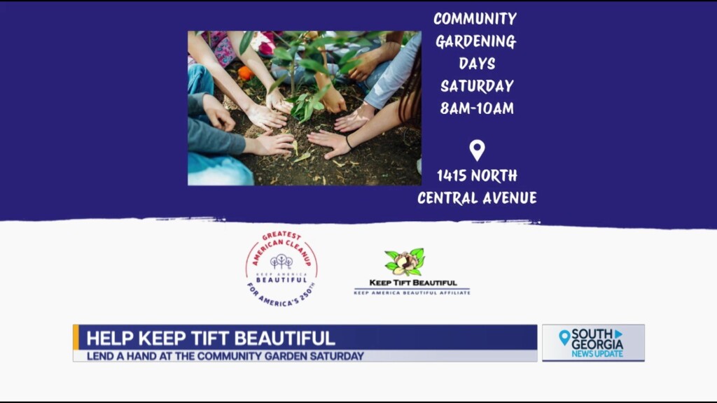 Keep Tift Beautiful Community Gardening Day