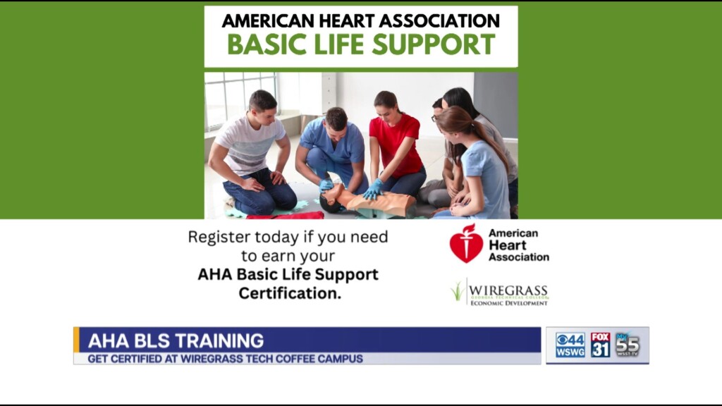 Wiregrass Tech Coffee Campus Aha Cpr Bls Certification Course