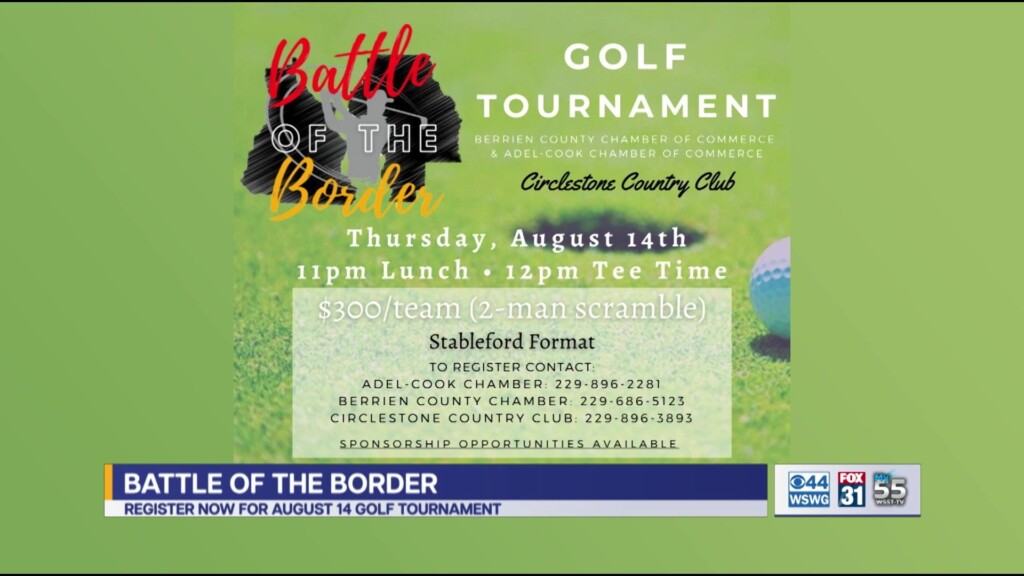 Berrien Adel Cook Chamber Battle Of The Border Golf Tournament