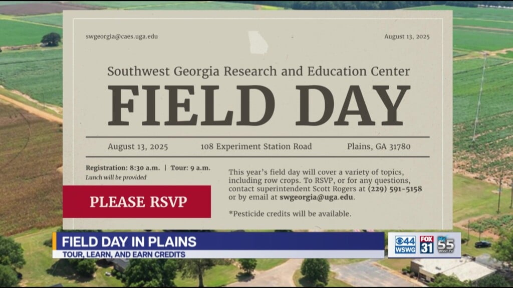 Uga Southwest Georgia Research And Education Center To Host Annual Field Day