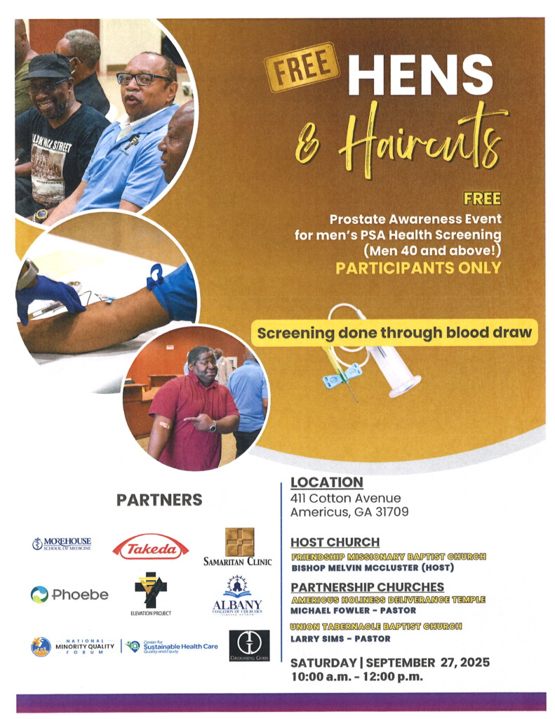 Hens And Haircuts Free Prostate Awareness Event Sep 27 2025