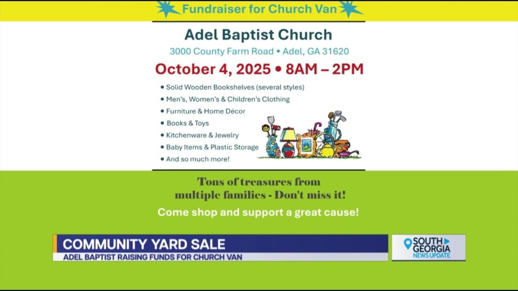 Adel Baptist Church Multi Family Yard Sale