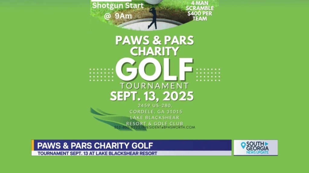 Paws And Pars Golf Tournament Lake Blackshear Resort & Golf Club
