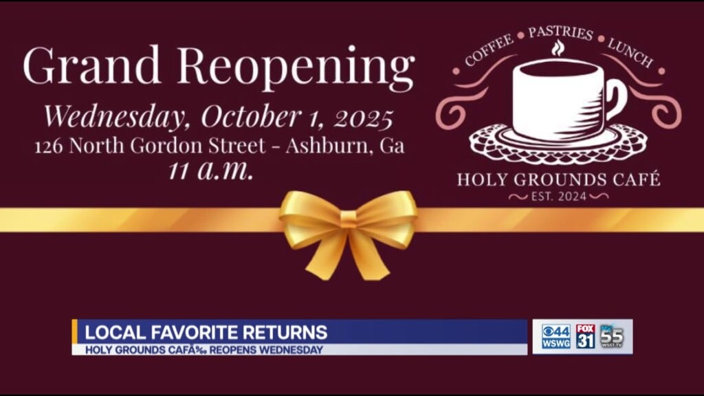 Holy Grounds CafÉ Grand Reopening