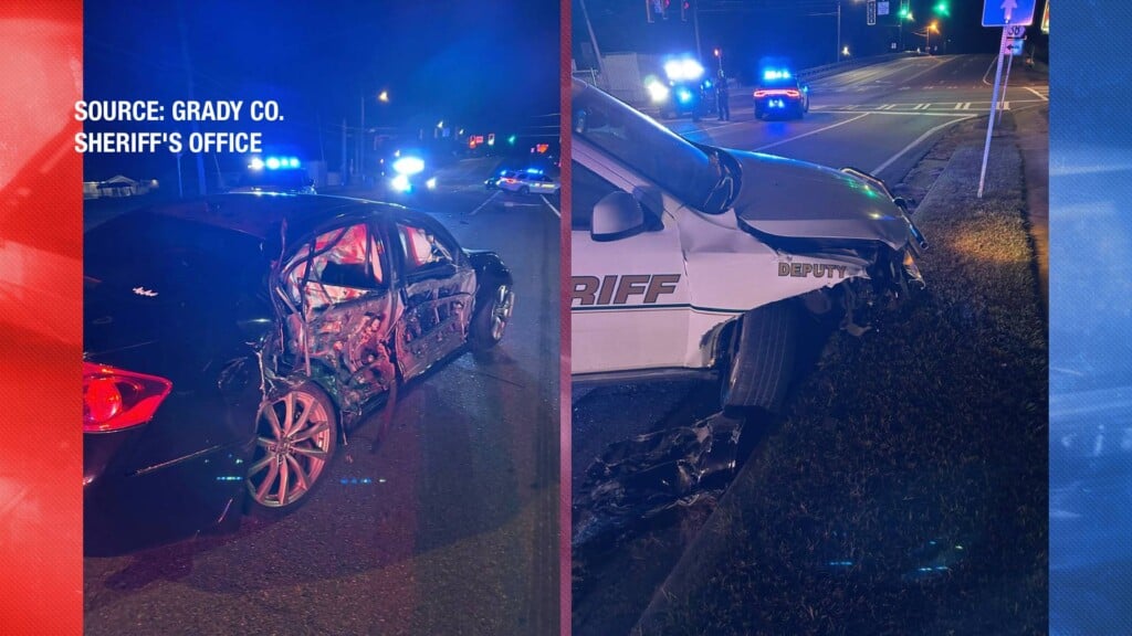 Grady Co High Speed Chase Ends In Crash