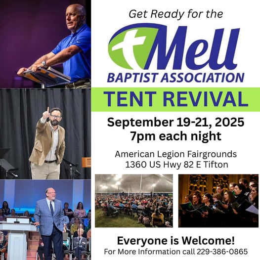 Mell Tent Revival September 19 21 2025
