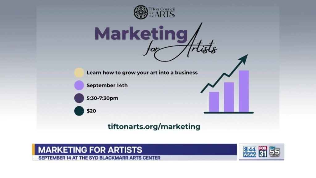 Marketing For Artists Syd Blackmarr Arts Center Tifton