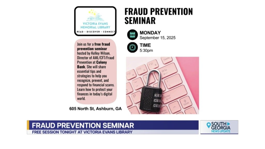 Ashburn Library Free Fraud Prevention Seminar