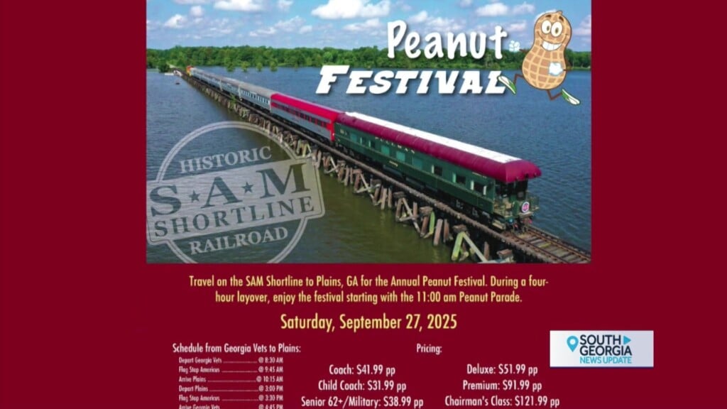 Sam Shortline Peanut Express Plains Peanut Festival