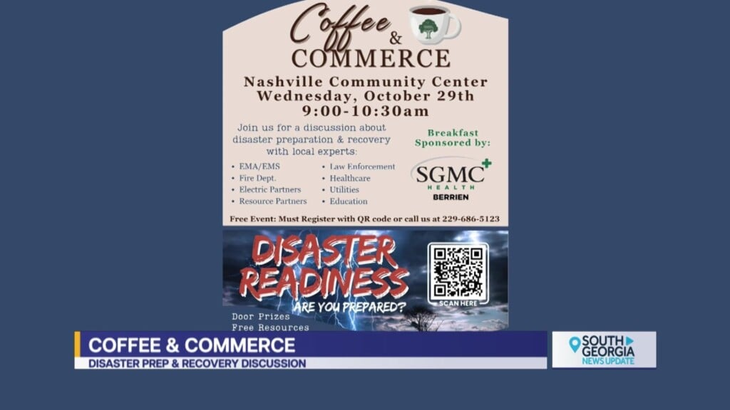 Berrien Chamber Coffee & Commerce Disaster Readiness Are You Prepared