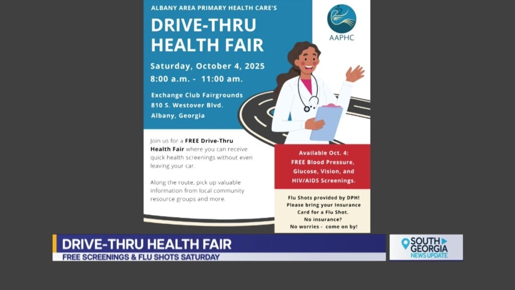 Aaphc Free Community Drive Thru Health Fair