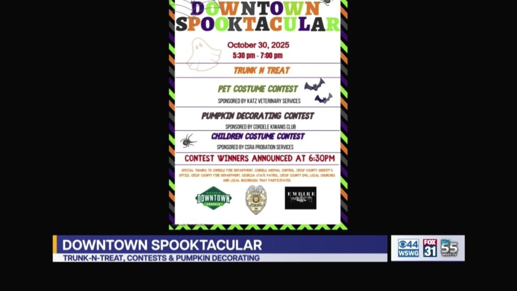 Downtown Cordele Annual Halloween Spooktacular