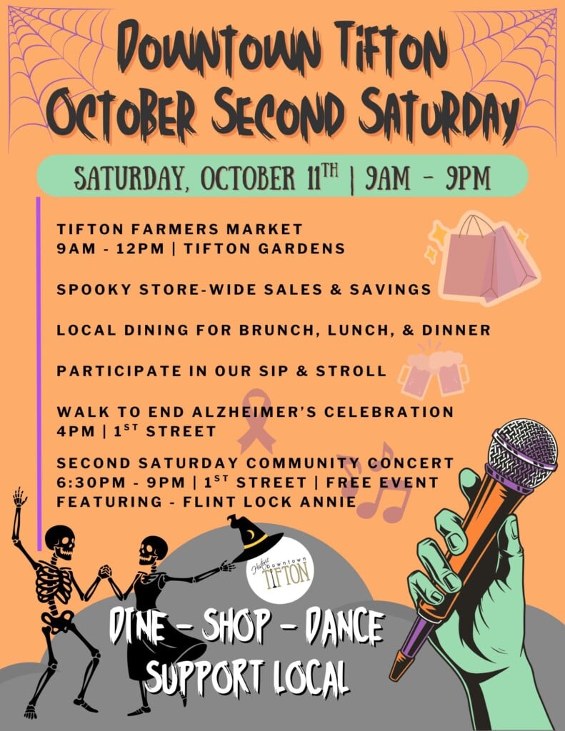 Downtown Tifton October Second Saturday