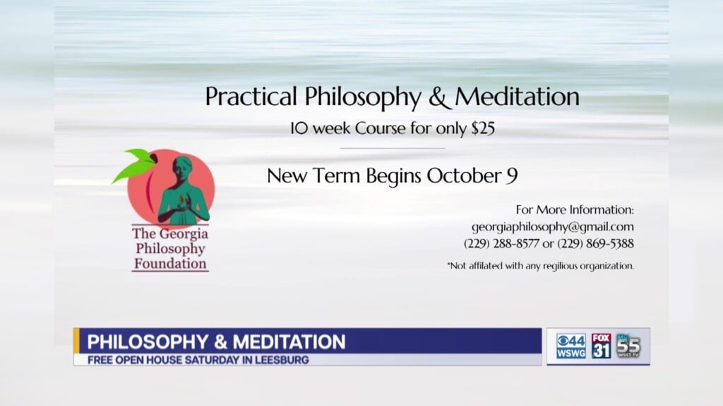 Ga Philosophy Foundation Free Open House