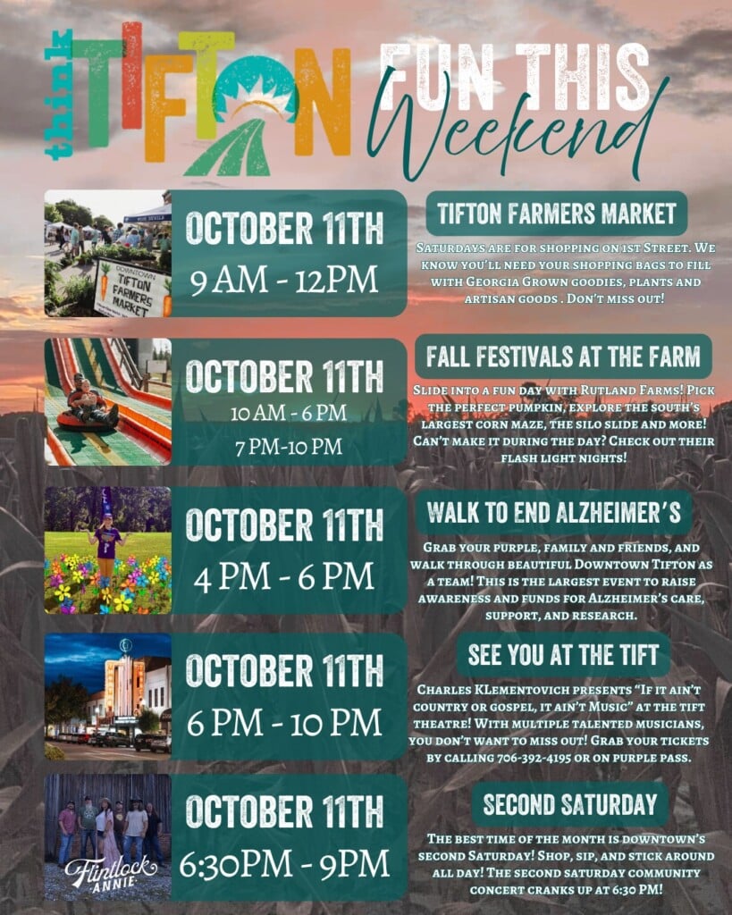 Think Tifton Fun This Weekend