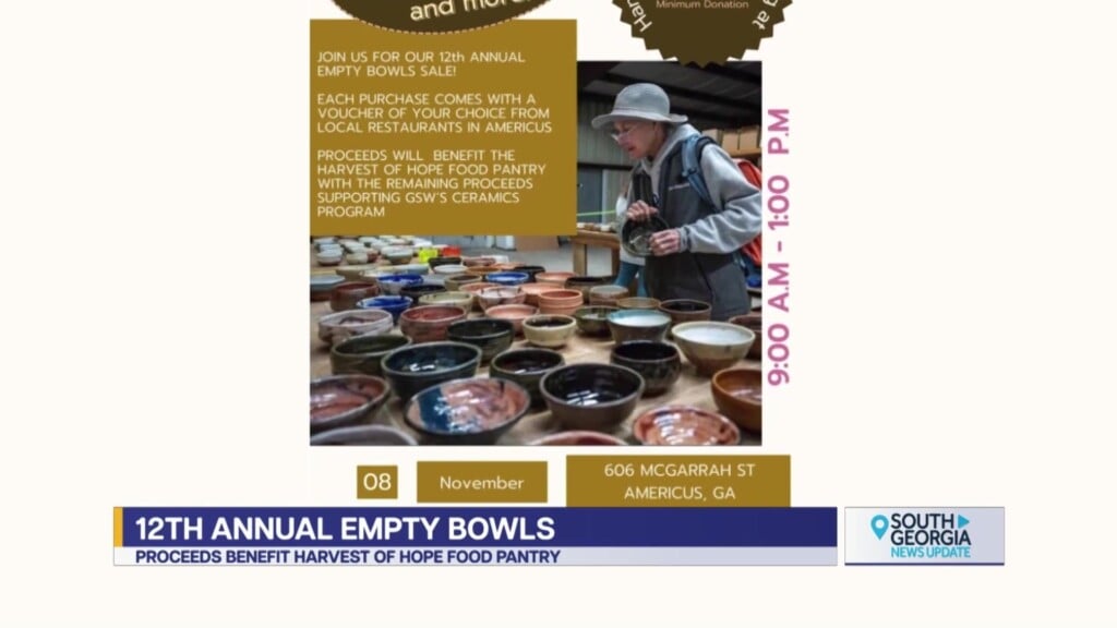 Gsw 12th Annual Empty Bowls Benefits Harvest Of Hope Food Pantry