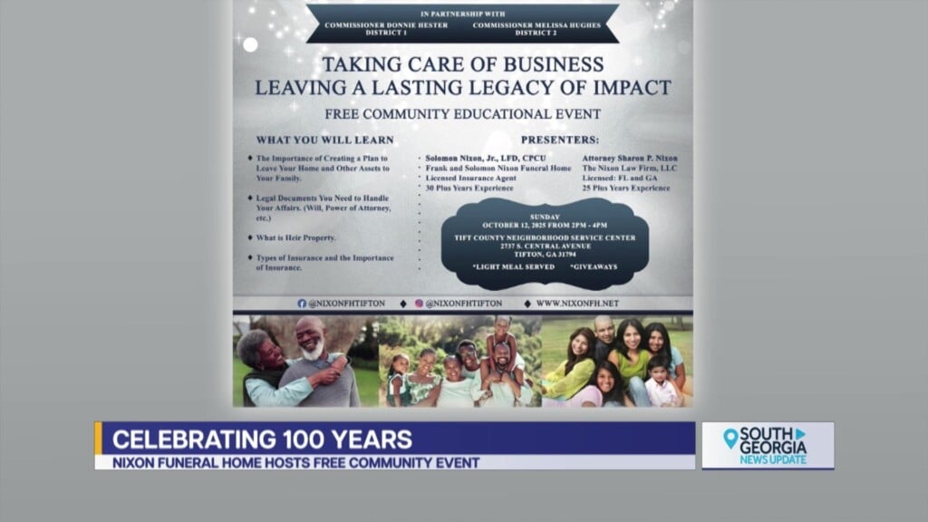 Frank And Solomon Nixon Funeral Home Centennial Celebration Taking Care Of Business Leaving A Lasting Legacy Of Impact