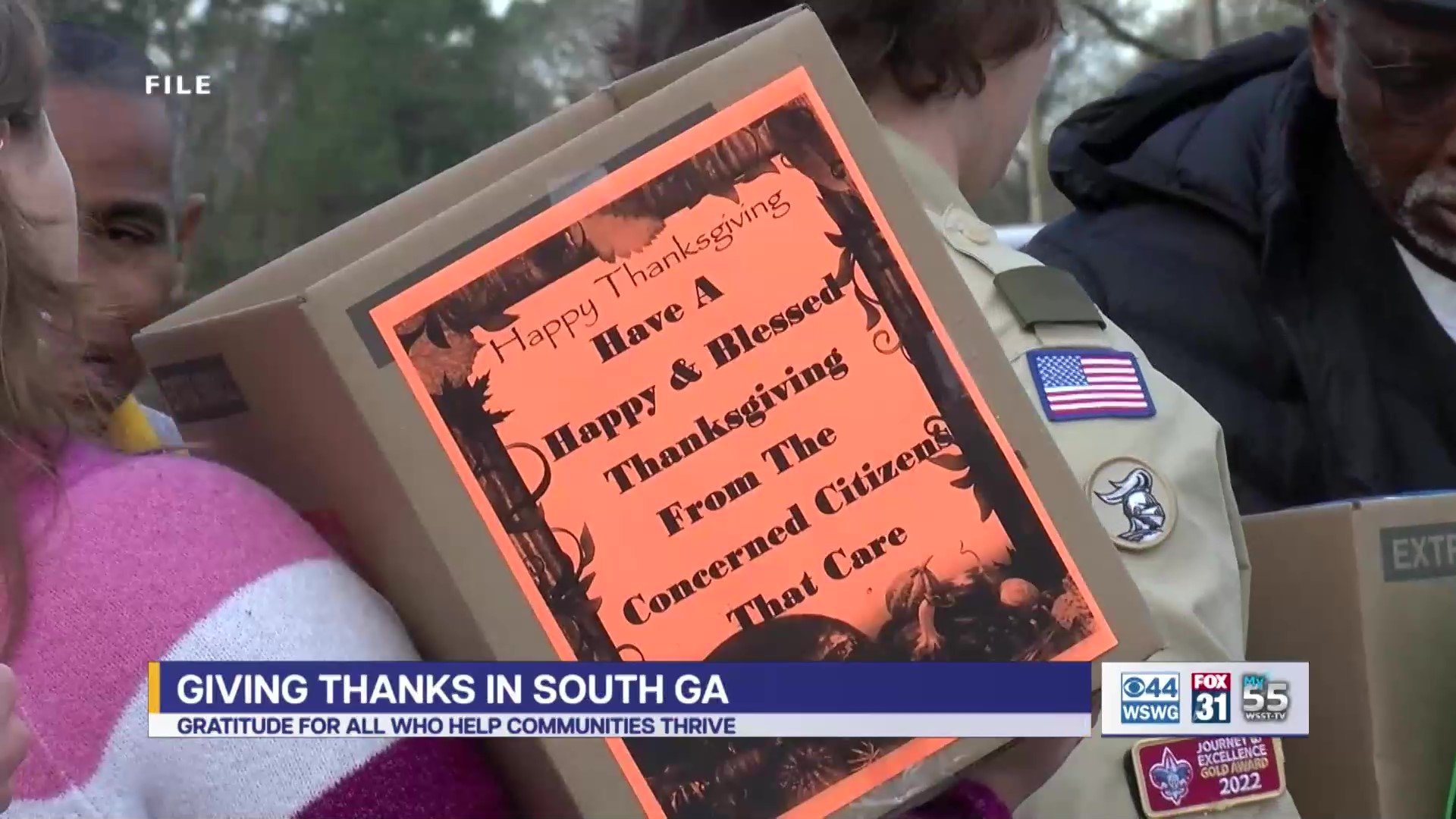 South Georgia communities give thanks to those who serve on Thanksgiving