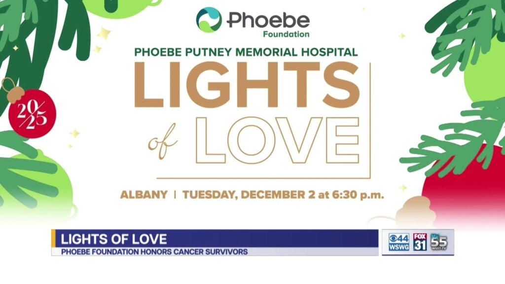 Phoebe Lights Of Love Tree Lighting Ceremonies