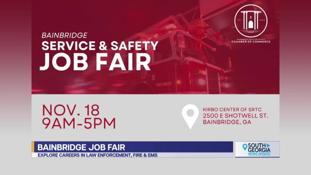 Bainbridge Decatur Chamber Service & Safety Job Fair