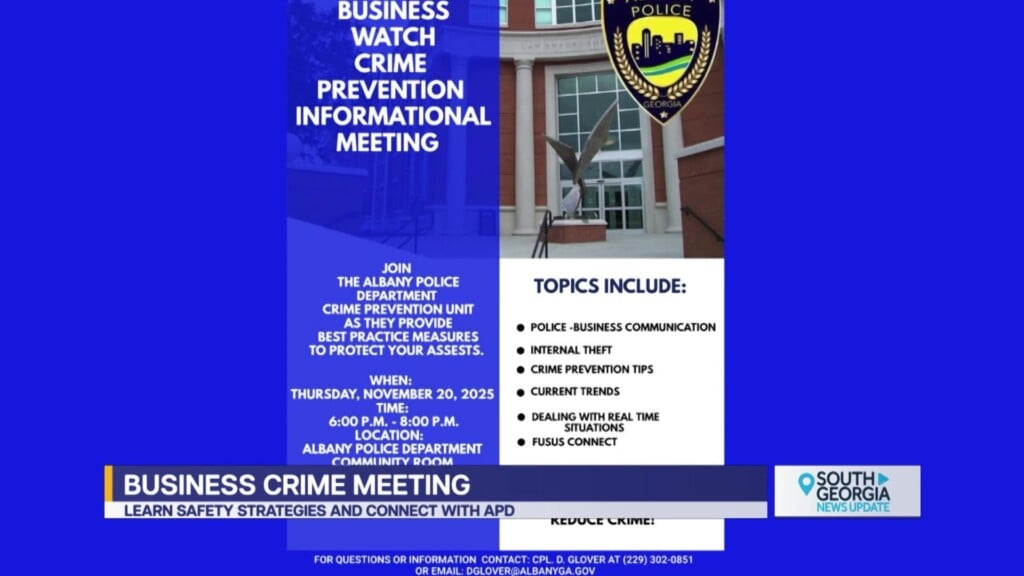 Apd Business Watch Crime Prevention Informational Meeting
