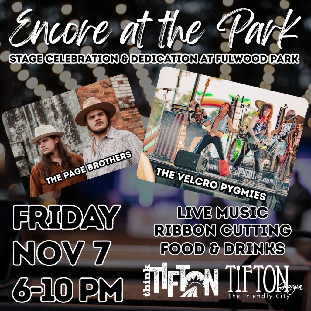 Encore At The Park Stage Celebration Dedication At Fulwood Park