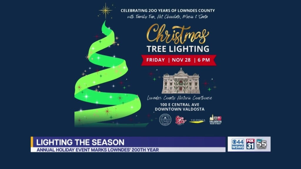 200 Years Lowndes Co Celebration Christmas Tree Lighting