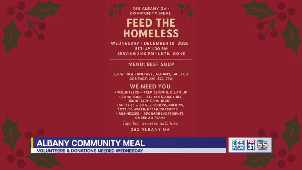 360 Albany Ga Feed The Homeless On Highland Community Outreach Event