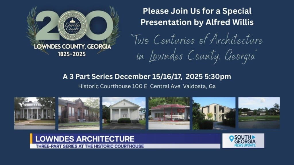 Two Centuries Of Architecture In Lowndes County Three Part Lecture Series