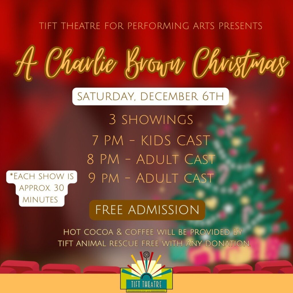 Tift Theatre A Charlie Brown Christmas The Musical
