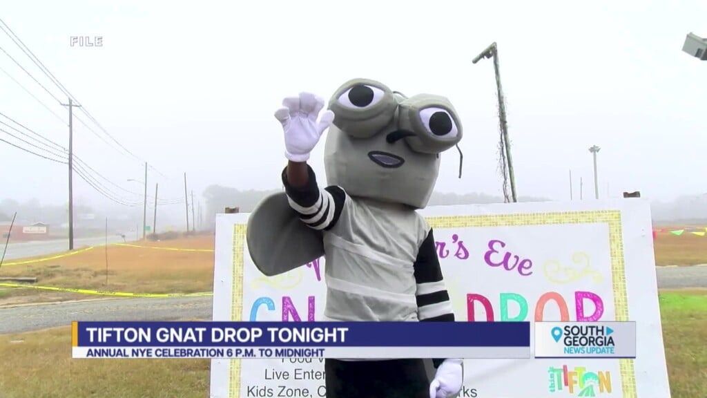 Tifton Matt The Gnat Drop New Years Celebration