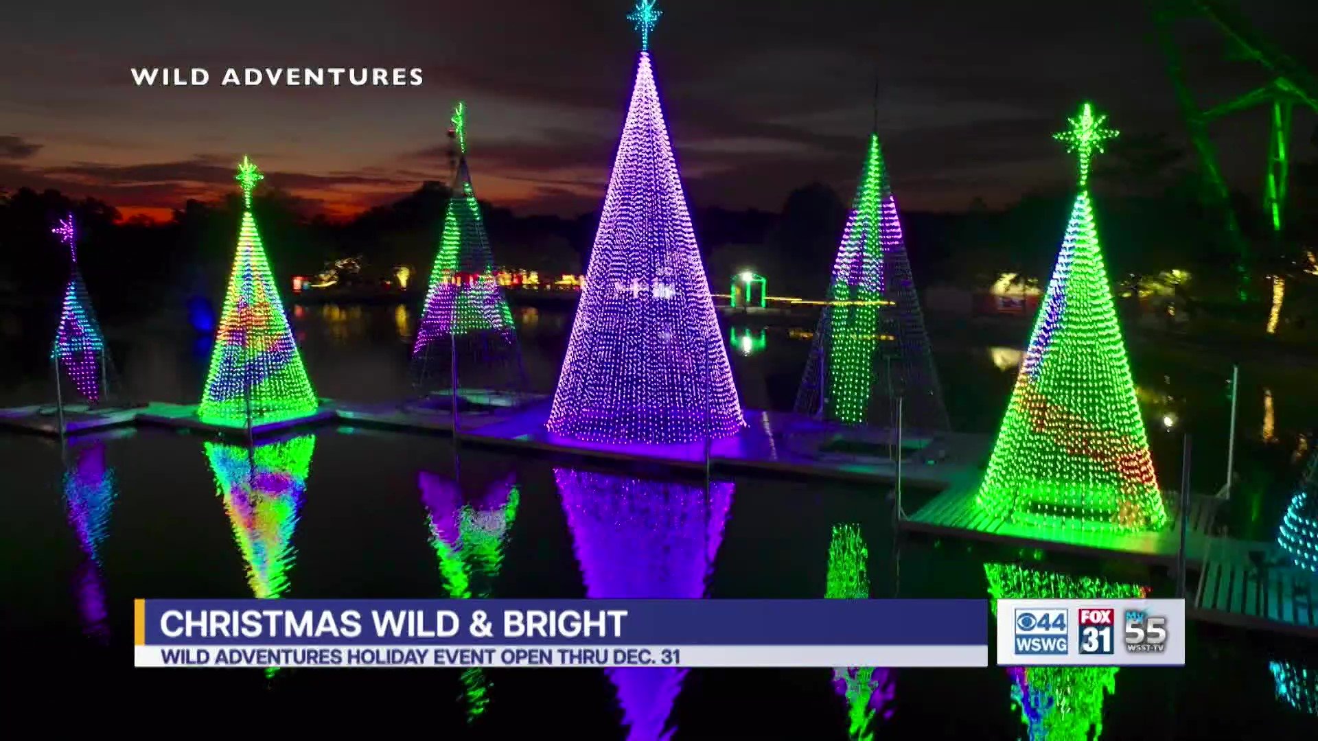 Wild Adventures’ Christmas Wild & Bright promises an experience of holiday magic