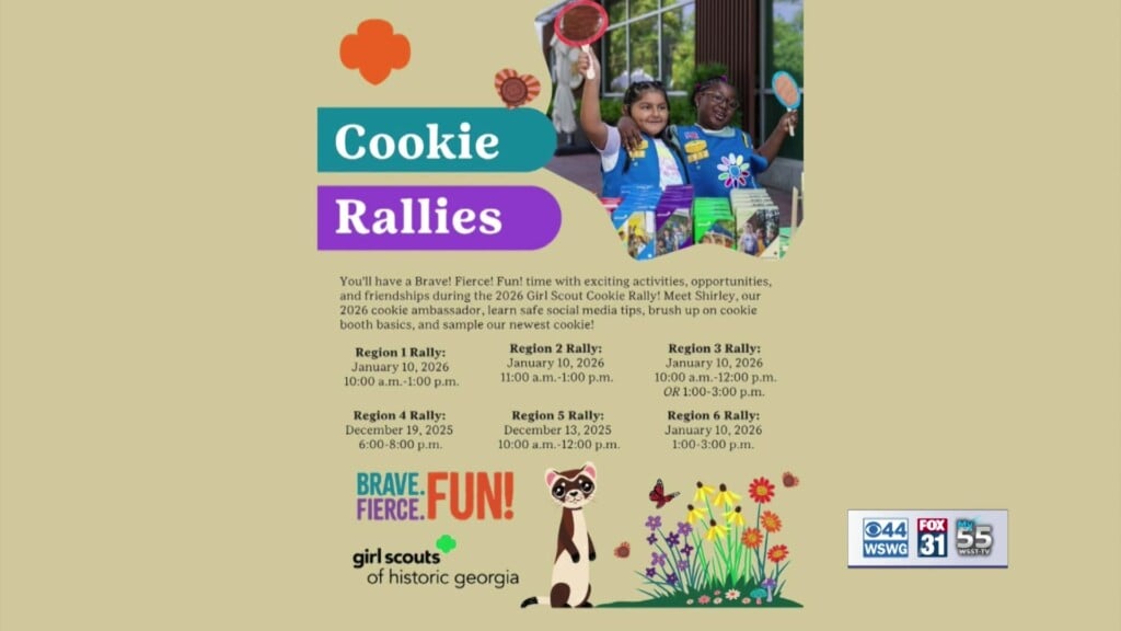 Girl Scouts Of Historic Ga Brave! Fierce! Fun! Albany Cookie Rally