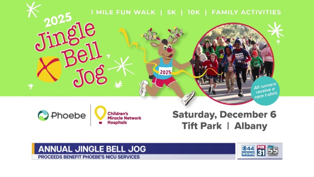 37th Jingle Bell Jog To Benefit Children's Miracle Network Phoebe Neonatal Intensive Care Unit