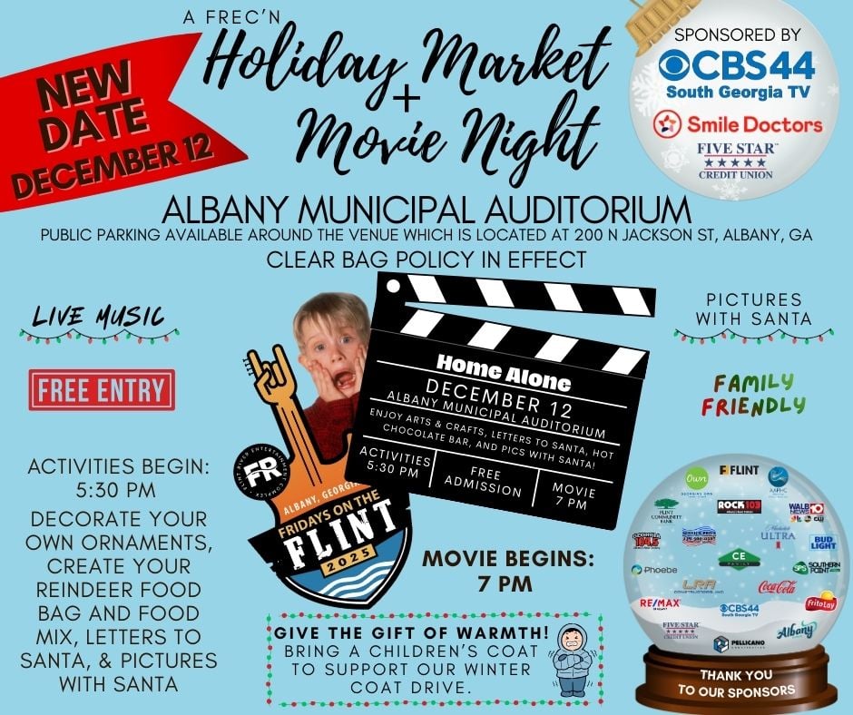 A Frecn Holiday Market Movie Night