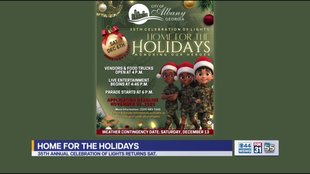 City Of Albany 35th Annual Celebration Of Lights Home For The Holidays Honoring Our Heroes