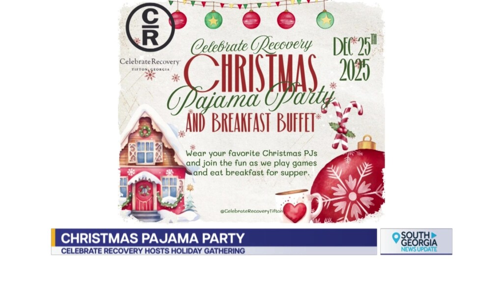 Celebrate Recovery Tifton Christmas Day Pajama Party And Breakfast Buffet