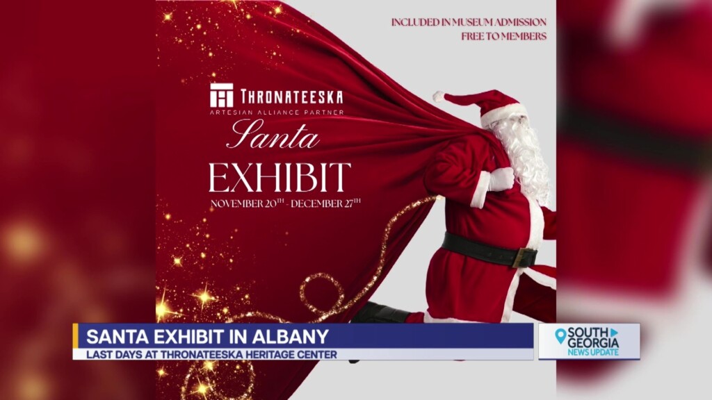 Santa Exhibit At Thronateeska Heritage Center In Albany